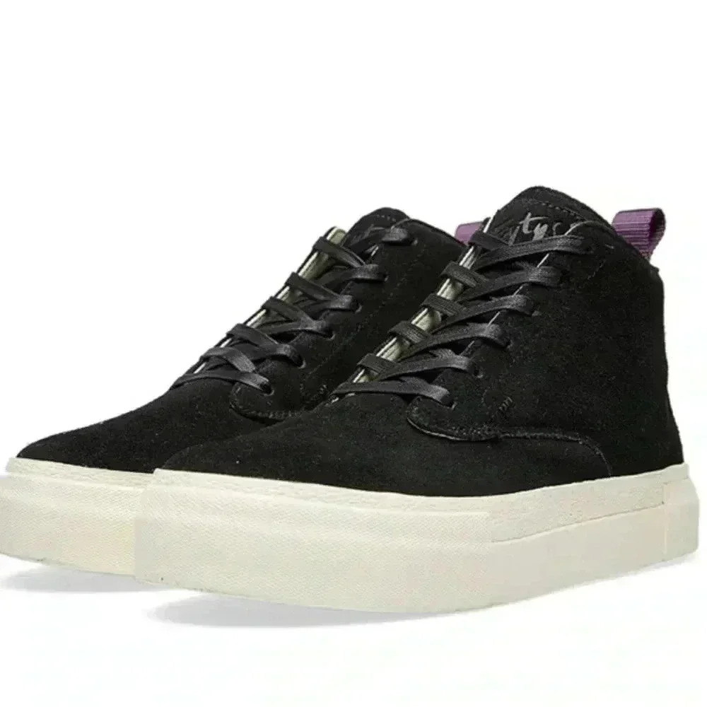 EYTYS Odyssey High Top Sneakers Black White Size 8.5